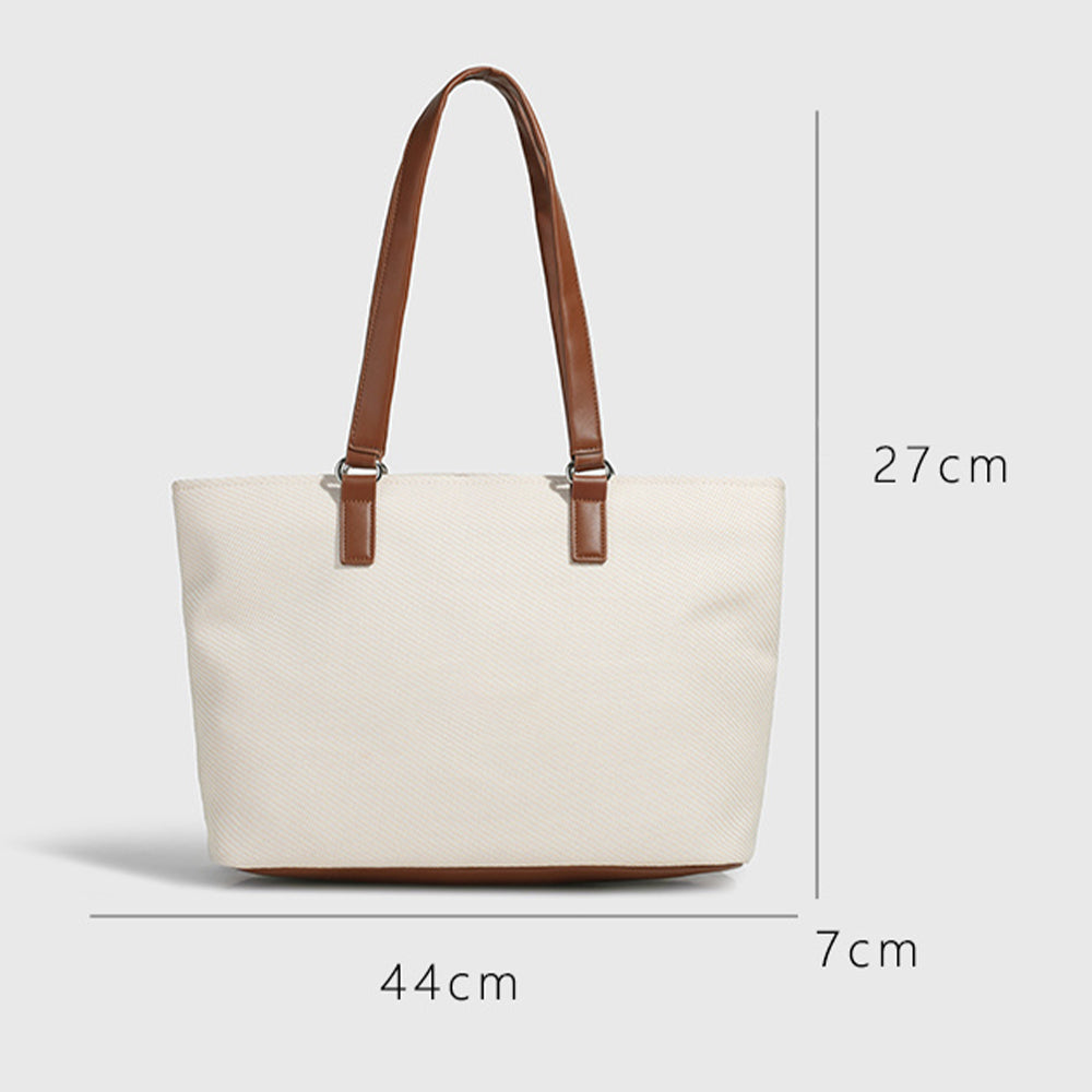 #109 Women's new leisure zipper large-capacity shoulder bag