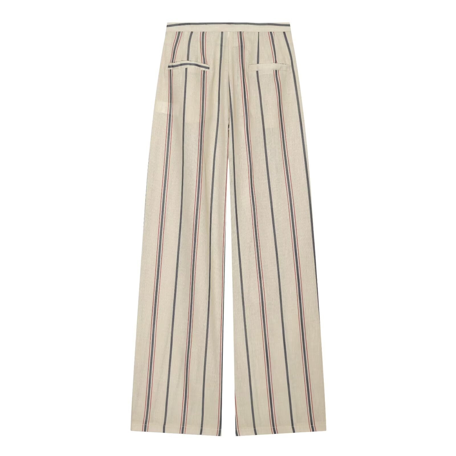 suit Women's 2 pieces short striped Blazer Coat +Pants