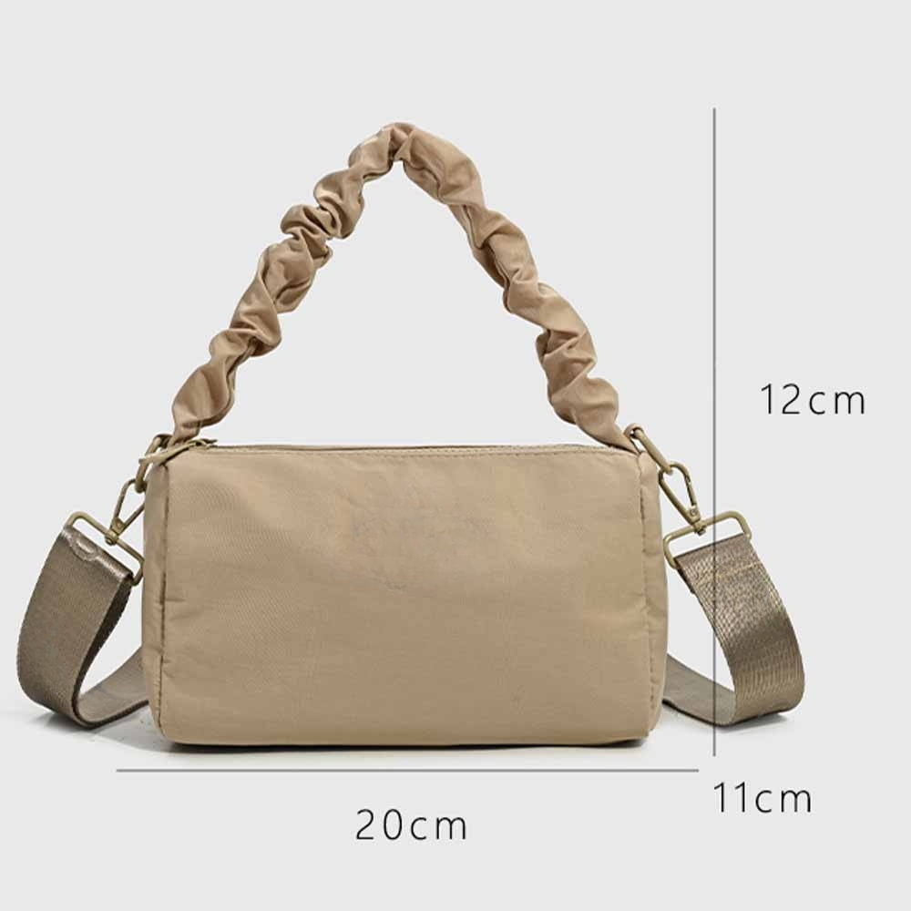 #159 Women's new fashion Joker washing cloth fabric portable messenger bag