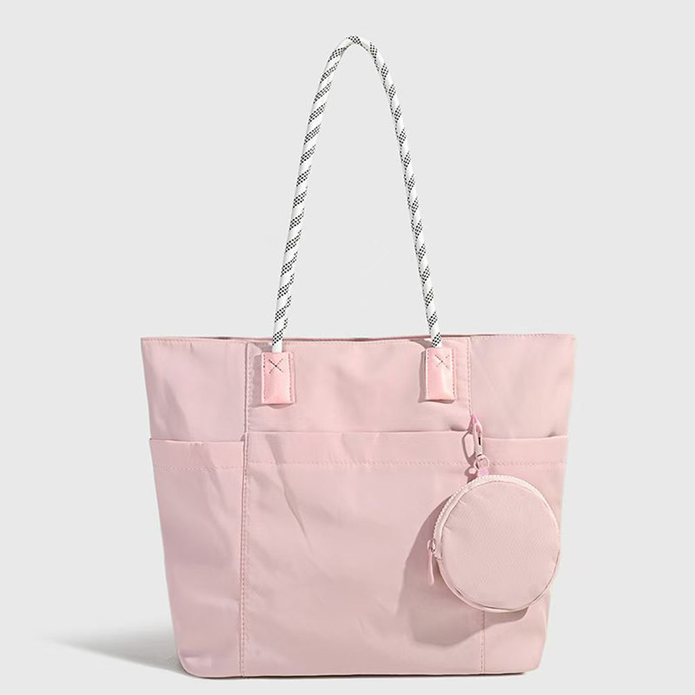 #129 Women's new joker zipper shoulder strap portable shoulder bag