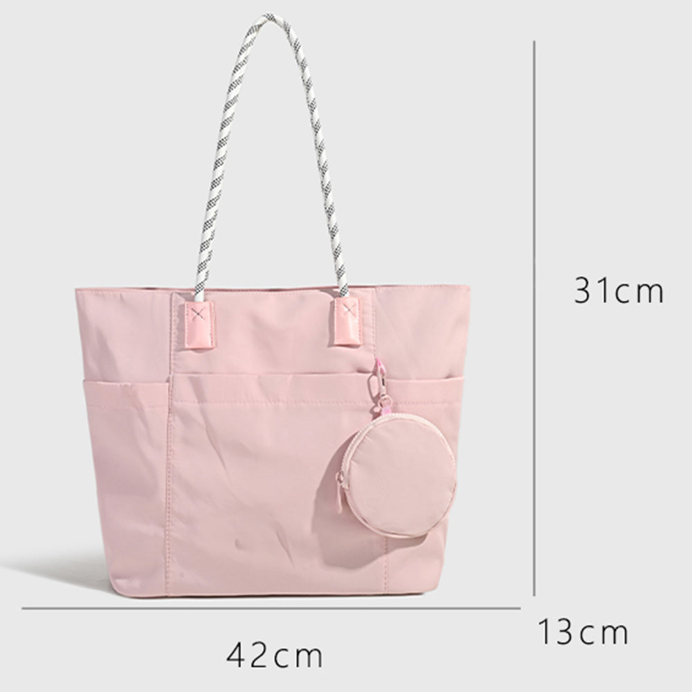 #129 Women's new joker zipper shoulder strap portable shoulder bag