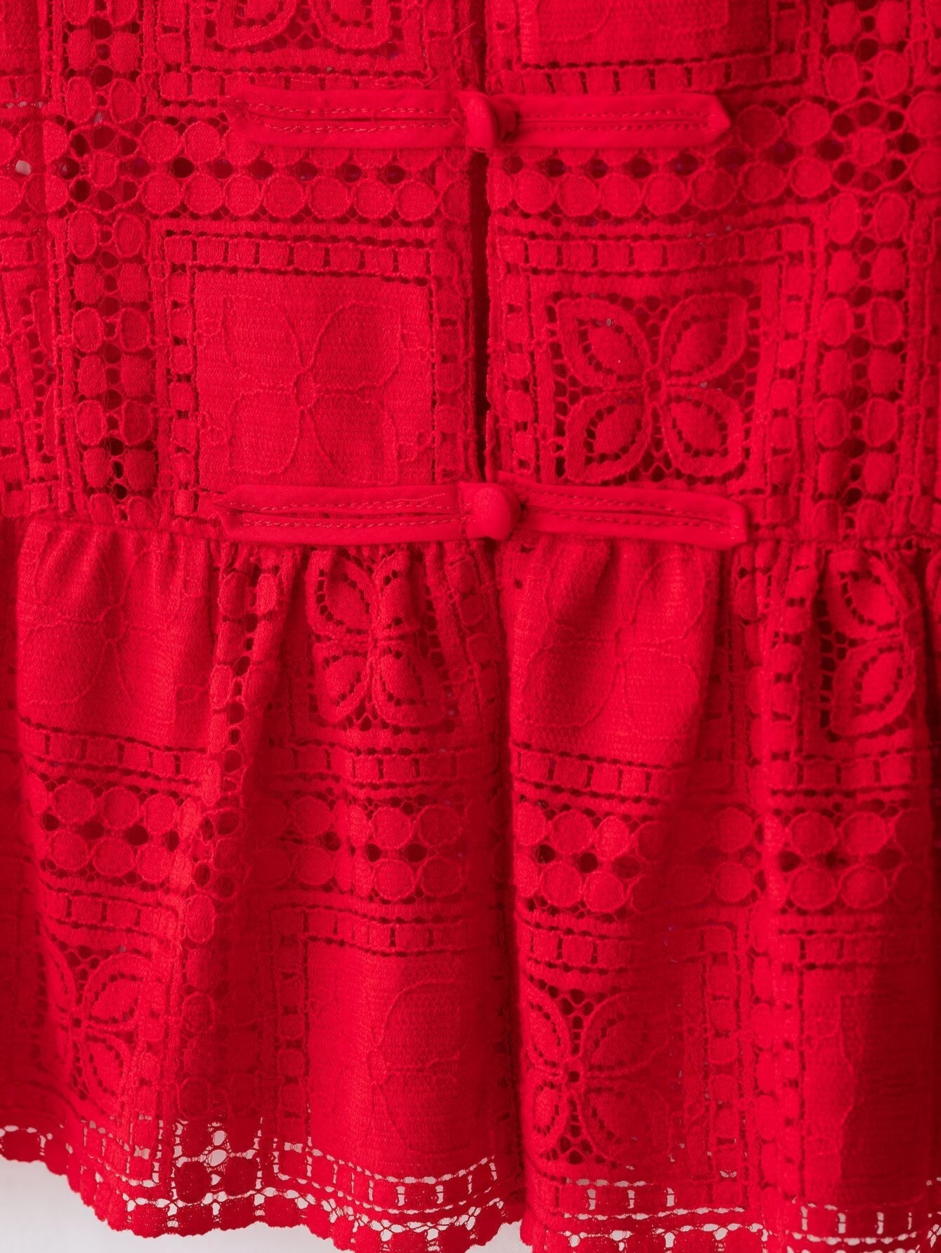 suit Women's 2 pieces rope knot buckle lace top+shorts