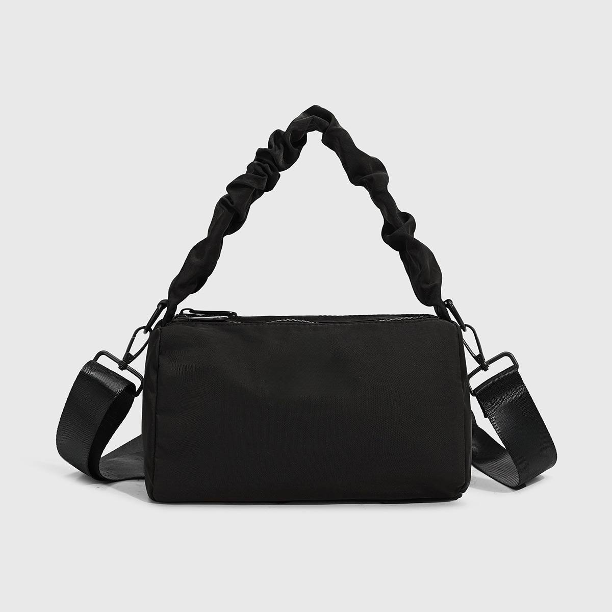 #159 Women's new fashion Joker washing cloth fabric portable messenger bag