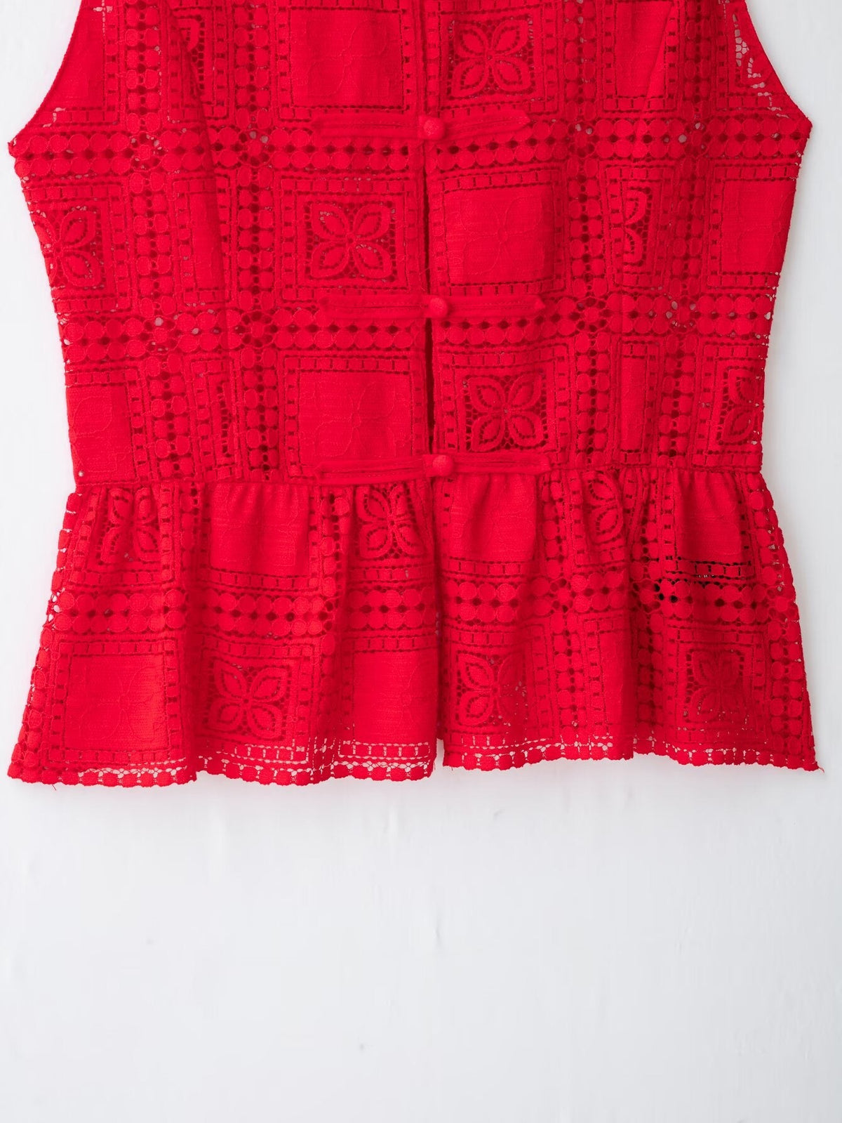 suit Women's 2 pieces rope knot buckle lace top+shorts
