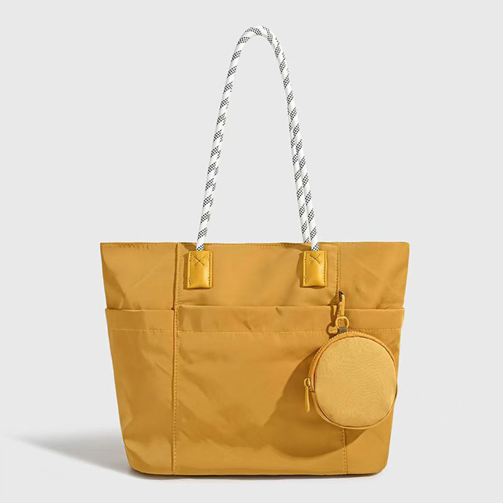 #129 Women's new joker zipper shoulder strap portable shoulder bag