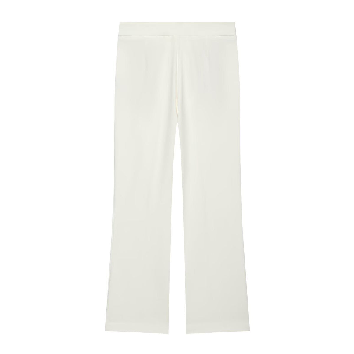 suit Women's 2 pieces pleated decorative slim vest+mini flared pants
