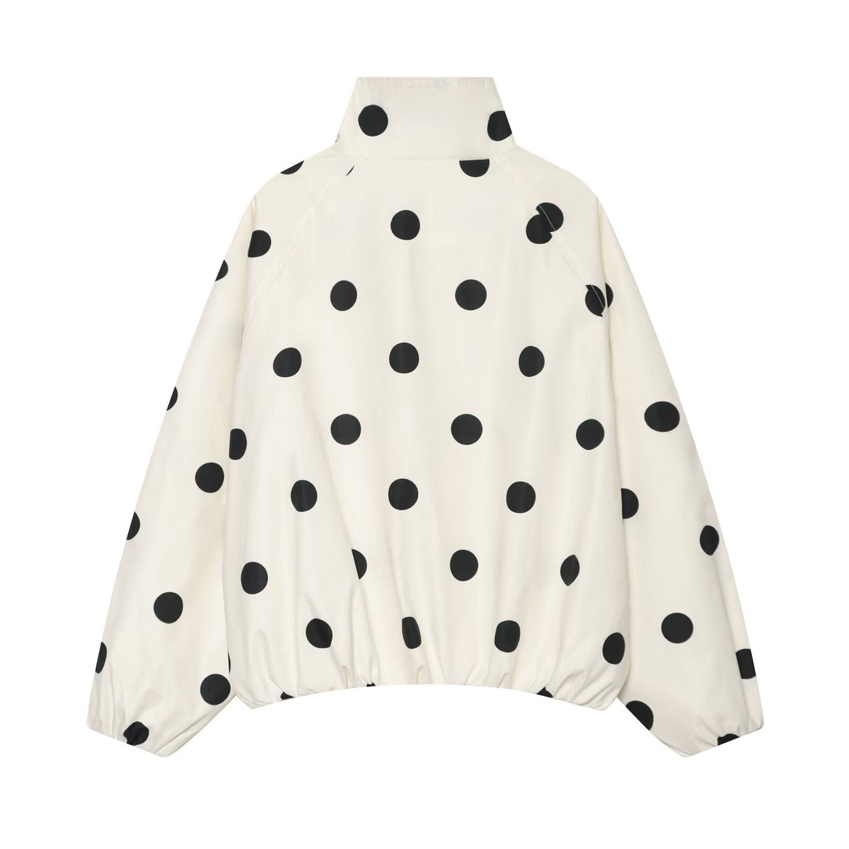 Women's polka dot pilot jacket Coat